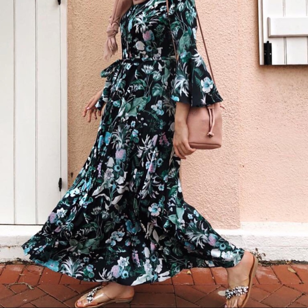Banana Republic button down maxi dress